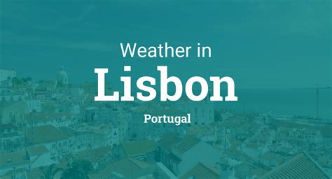 weather in lisbon portugal